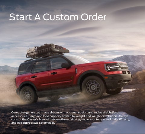 Start a custom order | Bledsoe Ford in Coleman TX